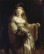 Saskia van Uylenburgh in Arcadian Costume REMBRANDT Harmenszoon van Rijn